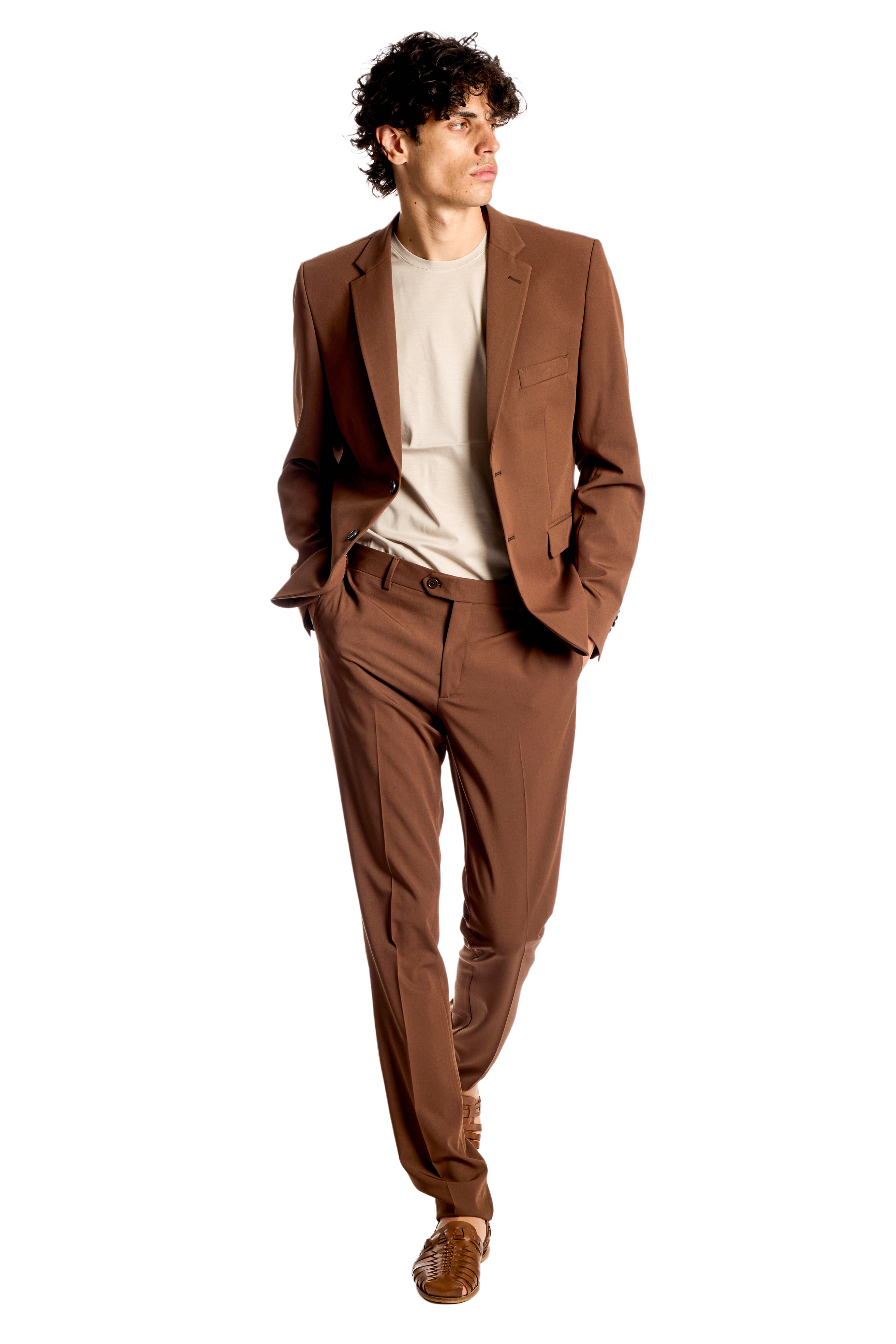 Abito slim fit cocoa - Best Seller