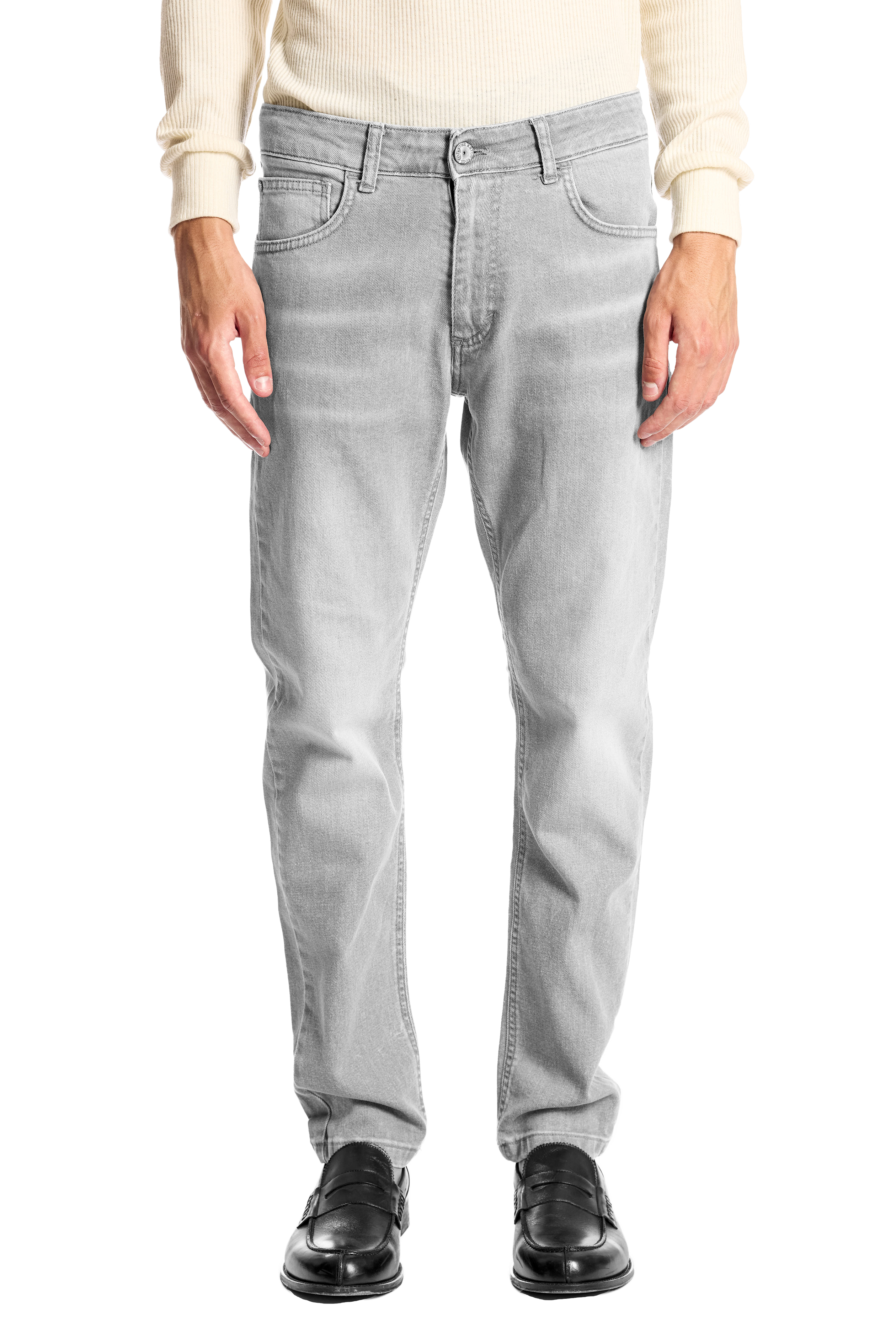 Jeans grigio stretch