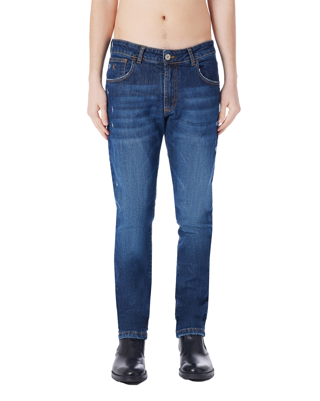 Jeans stone washed stretch