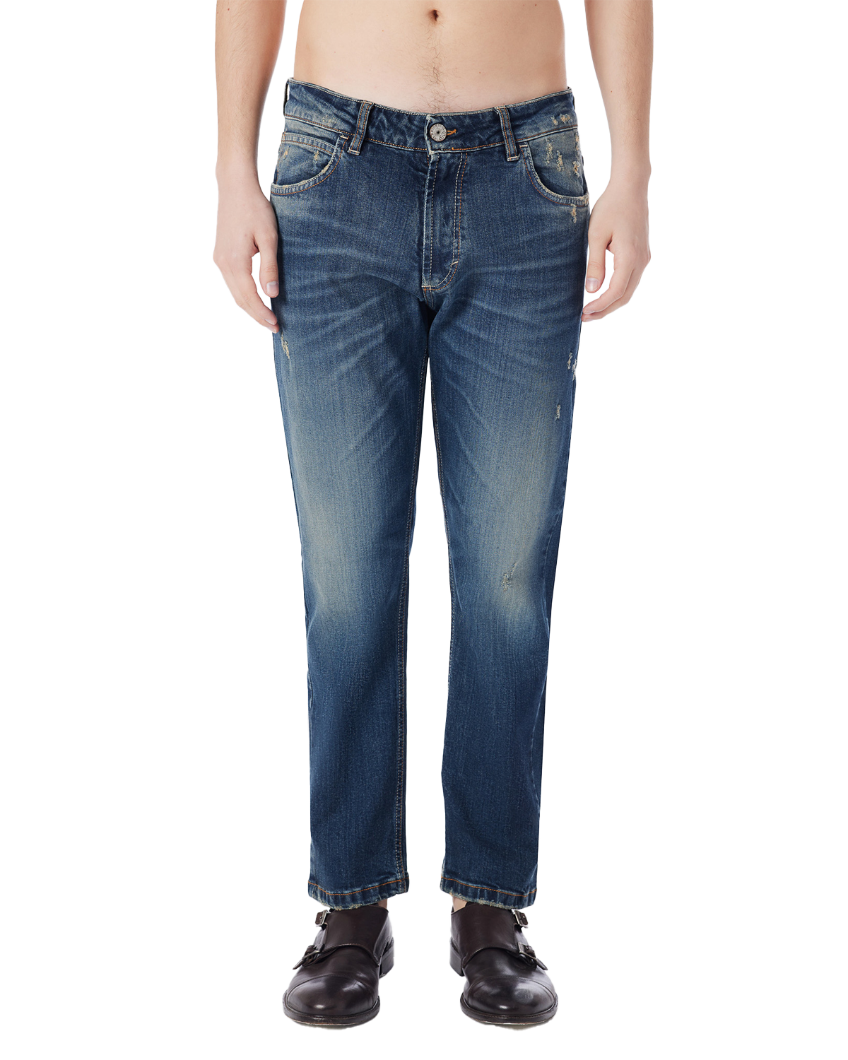 Jeans stone washed lavaggio japan