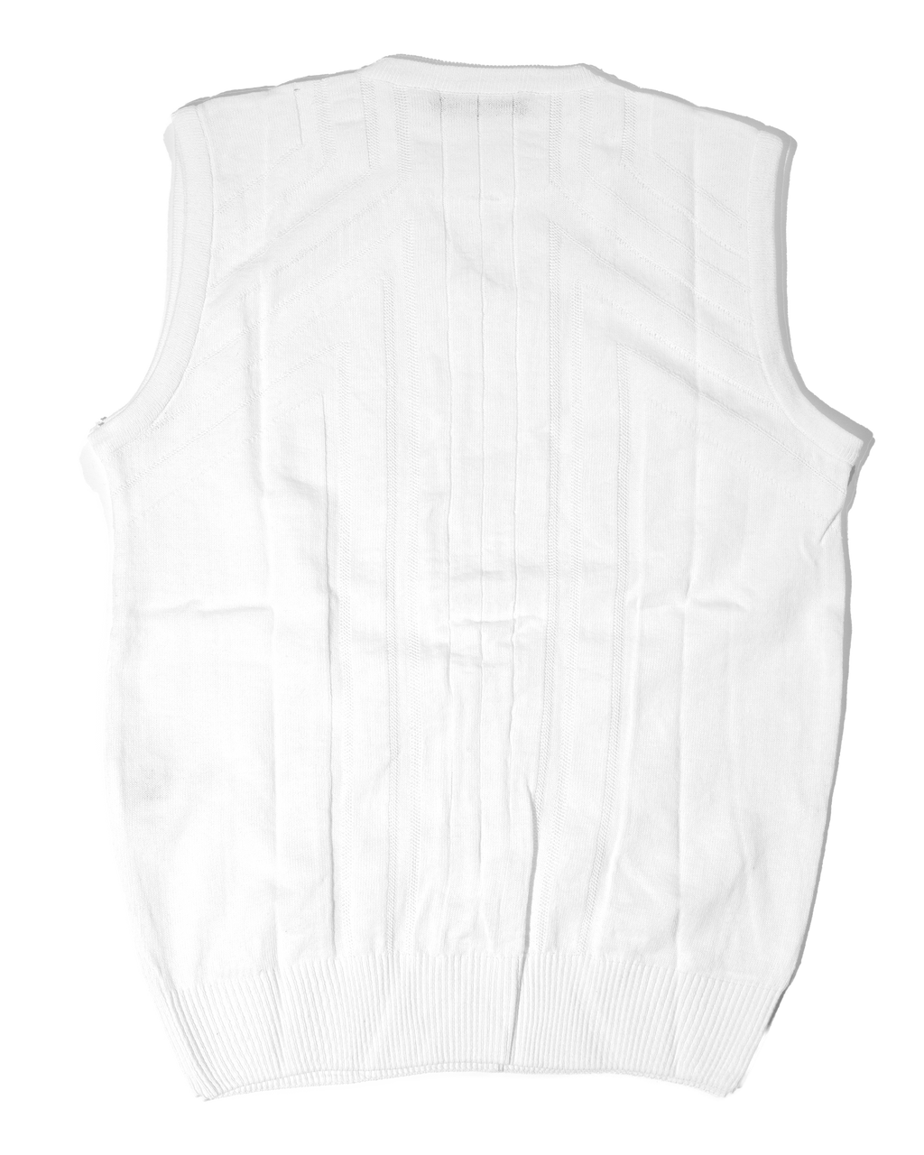 Gilet bianco a coste 2005