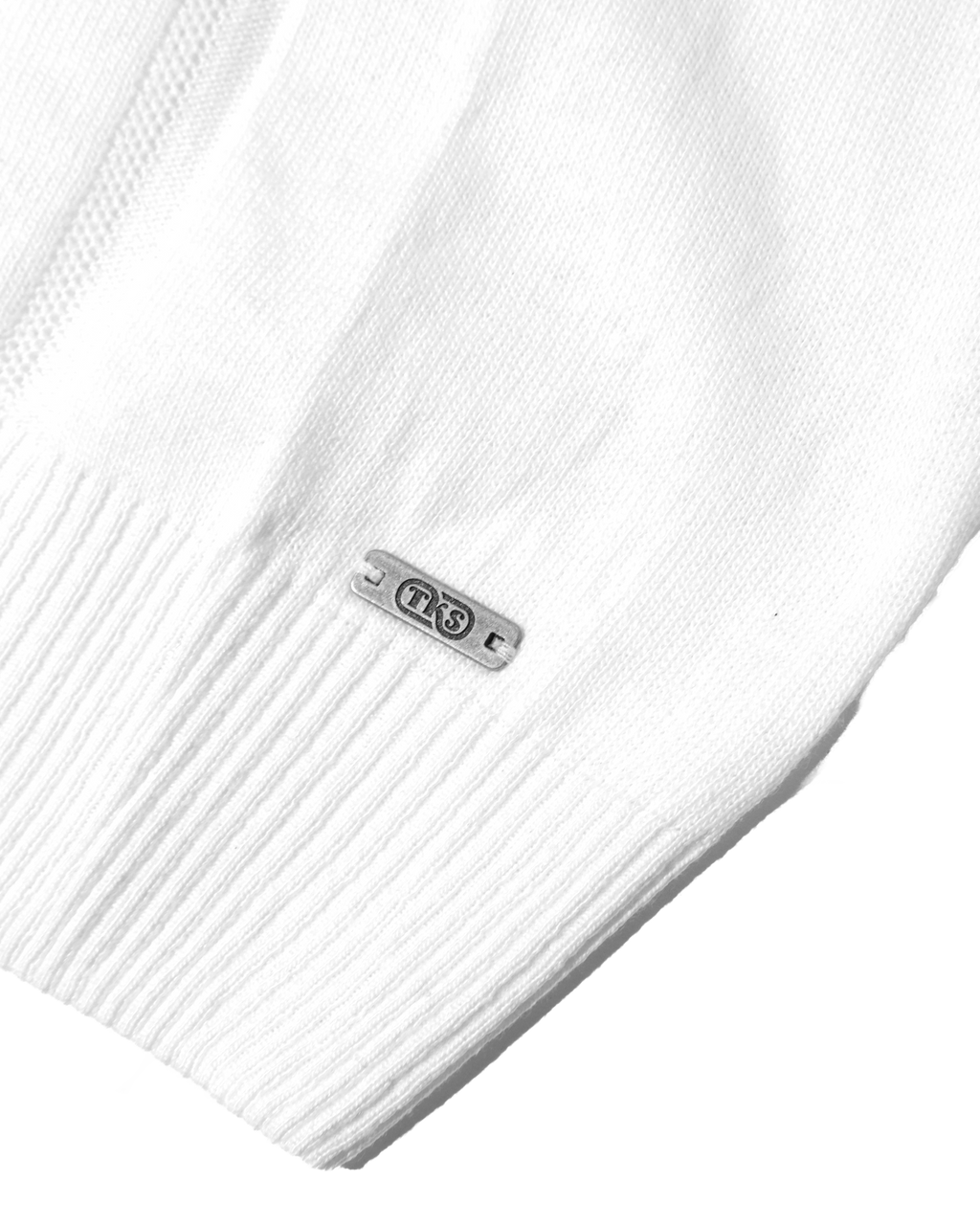 Gilet bianco a coste 2005