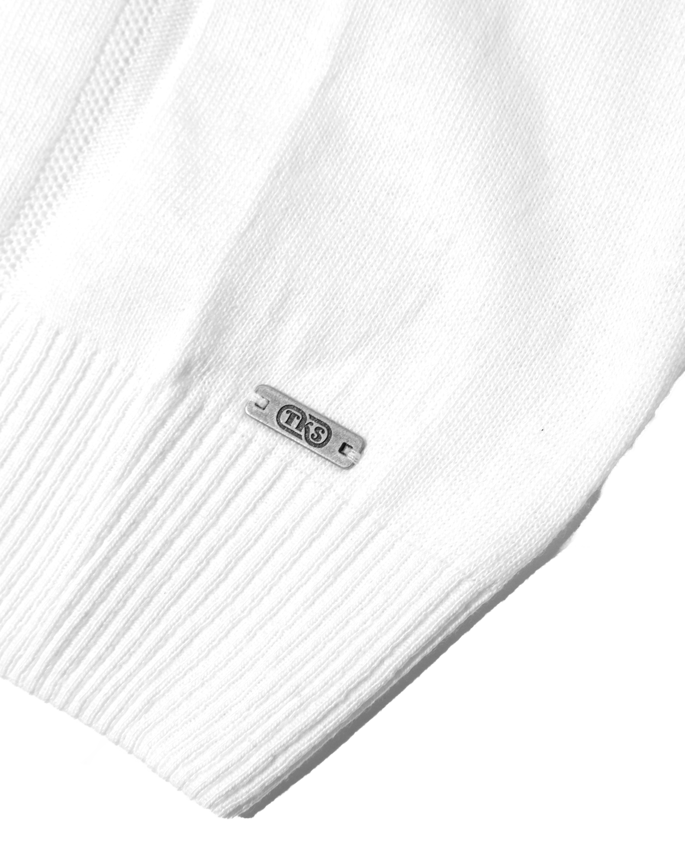 Gilet bianco a coste 2005