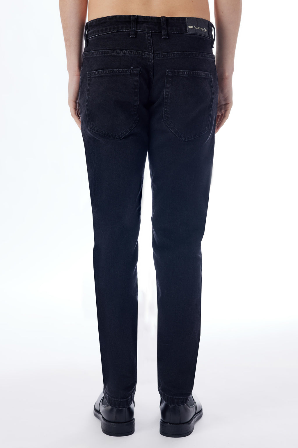Jeans Black stone washed