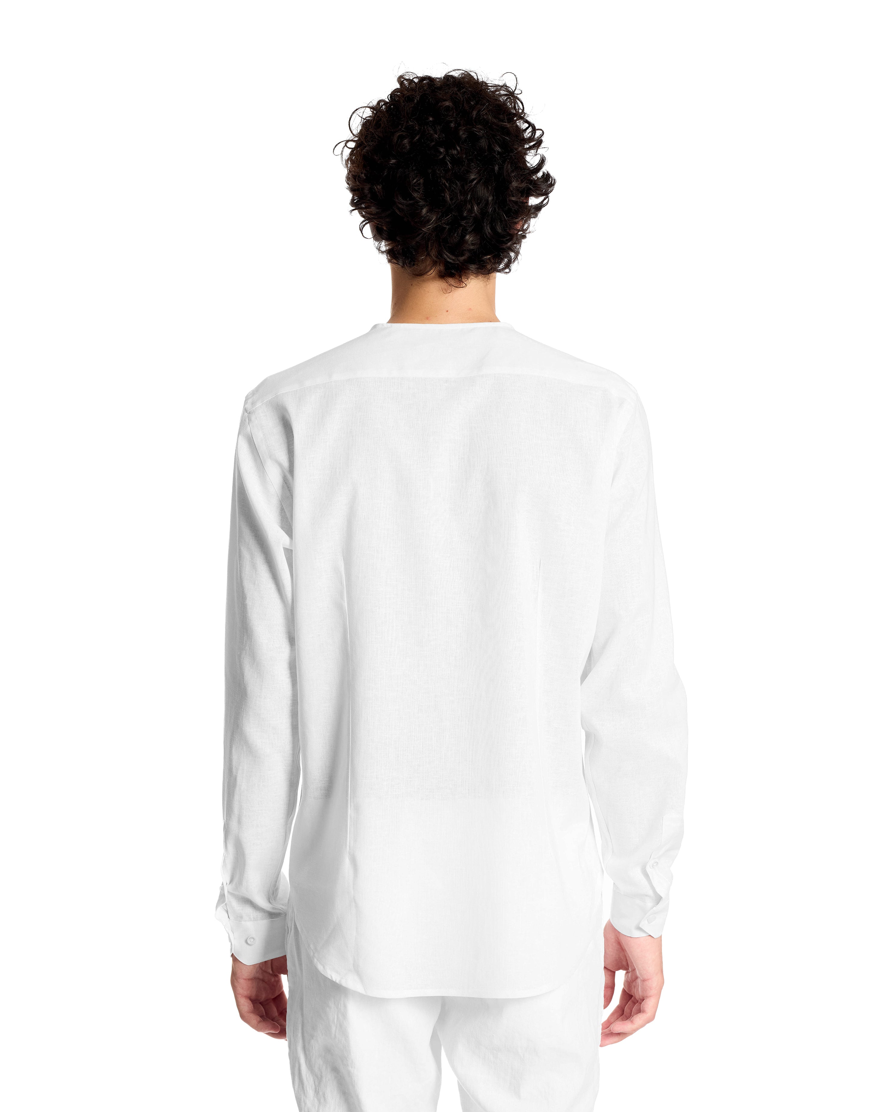 Camicia in lino coreana