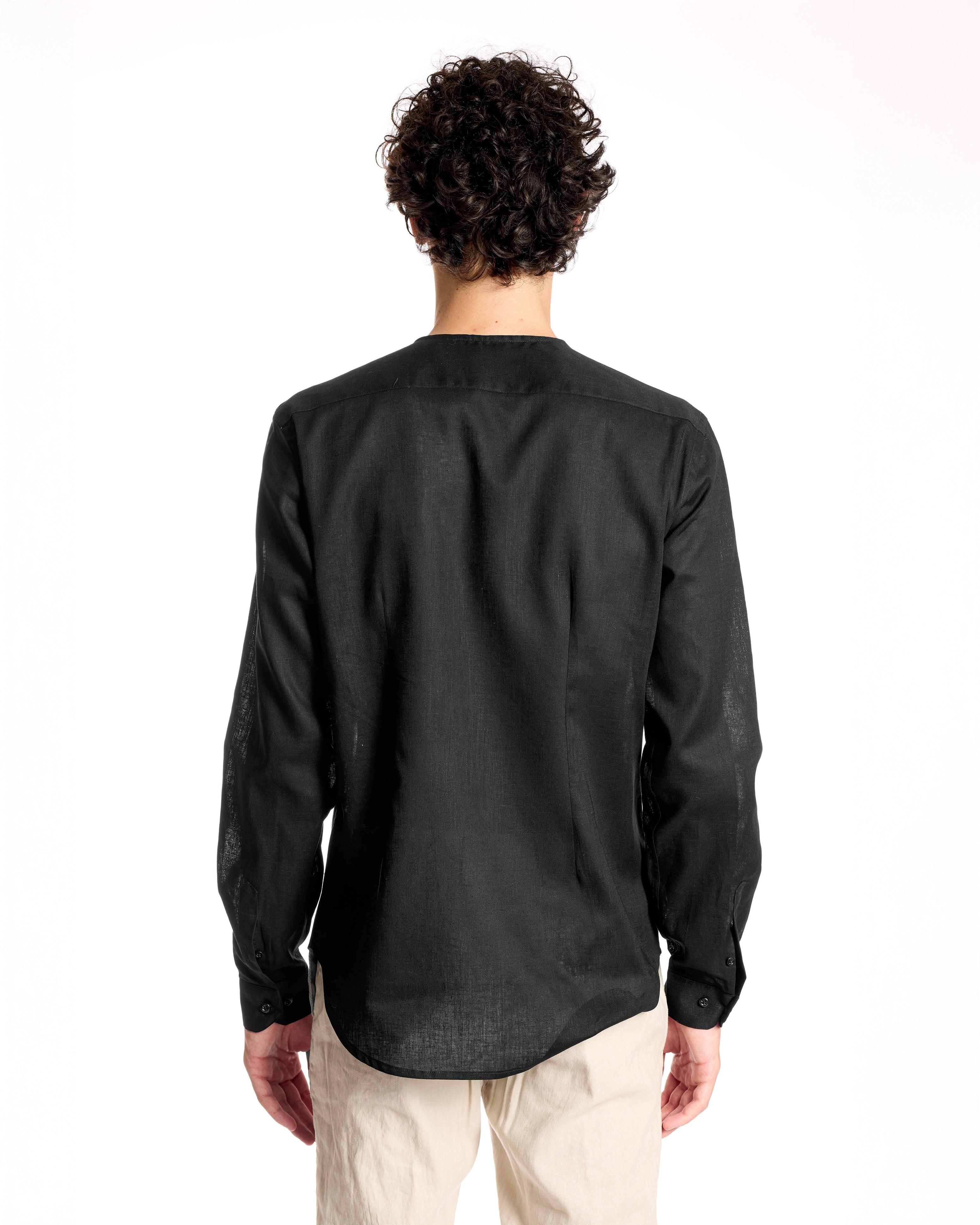 Camicia in lino coreana