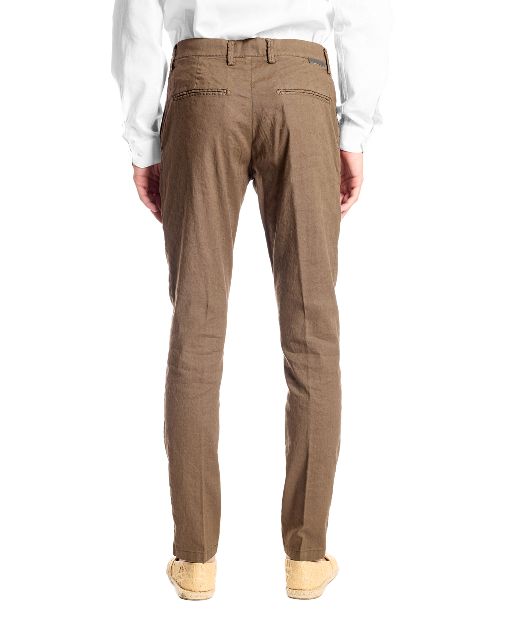 Pantalone in lino stretch Bruno