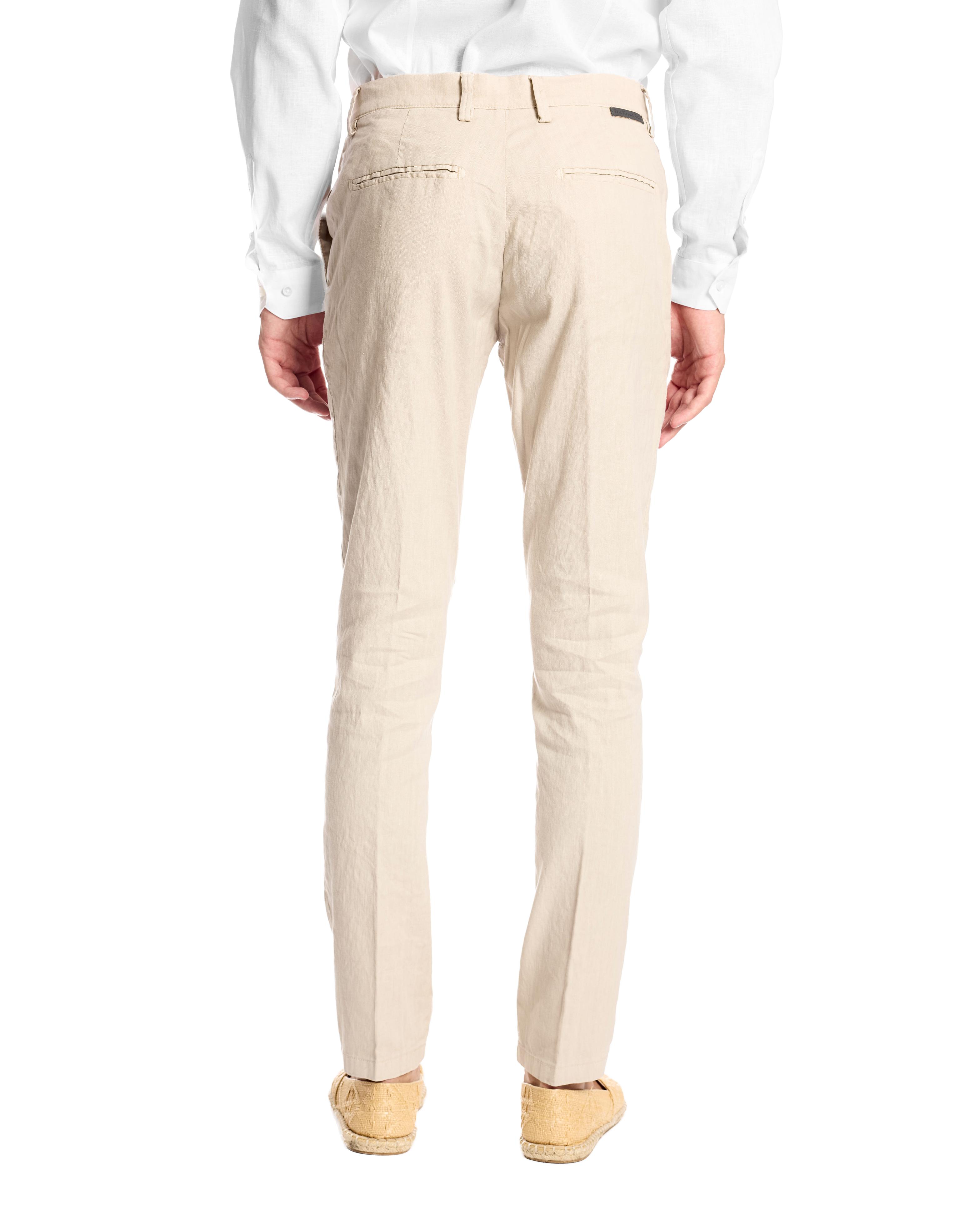Pantalone in lino stretch Corda