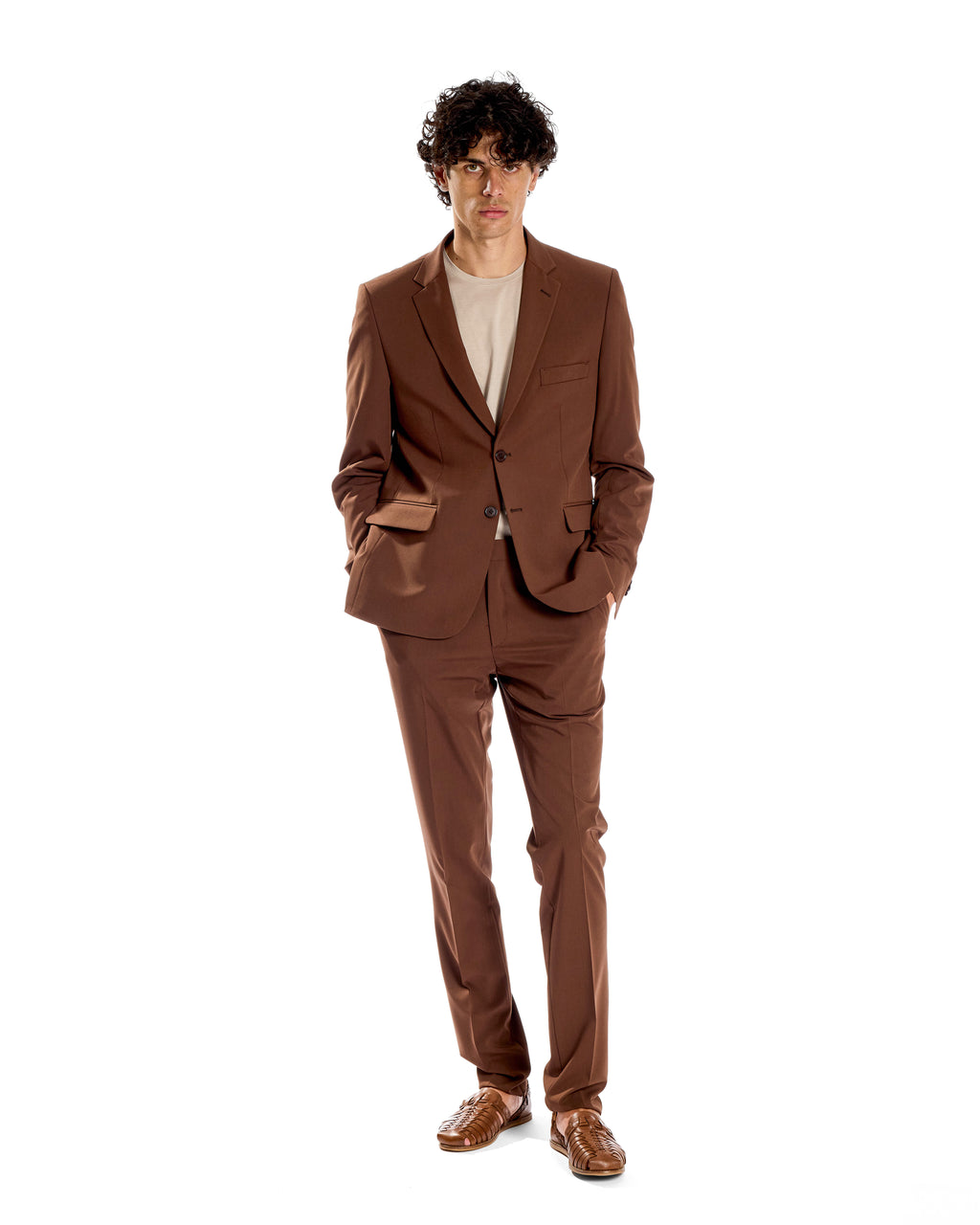 Abito slim fit cocoa - Best Seller
