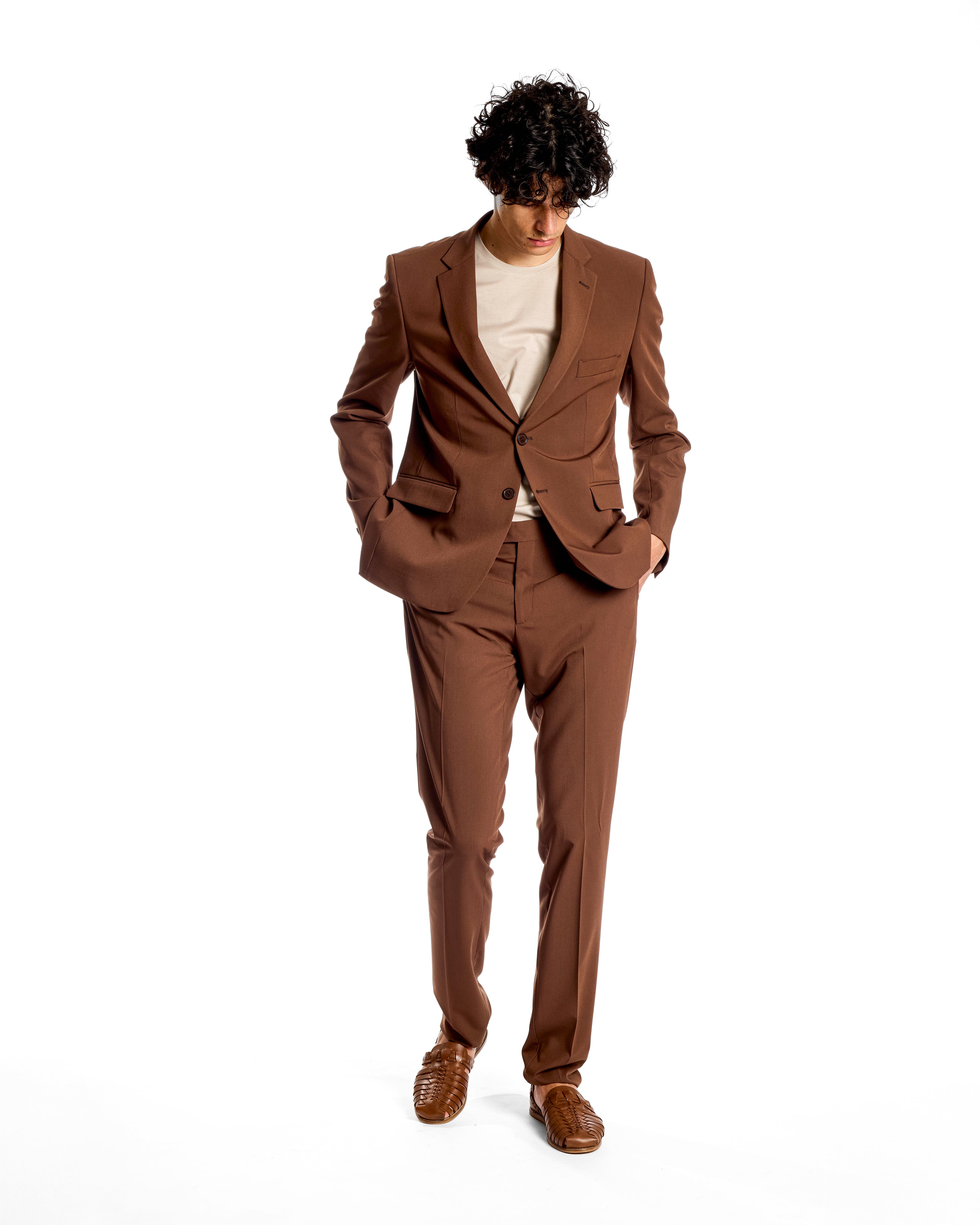 Abito slim fit cocoa - Best Seller