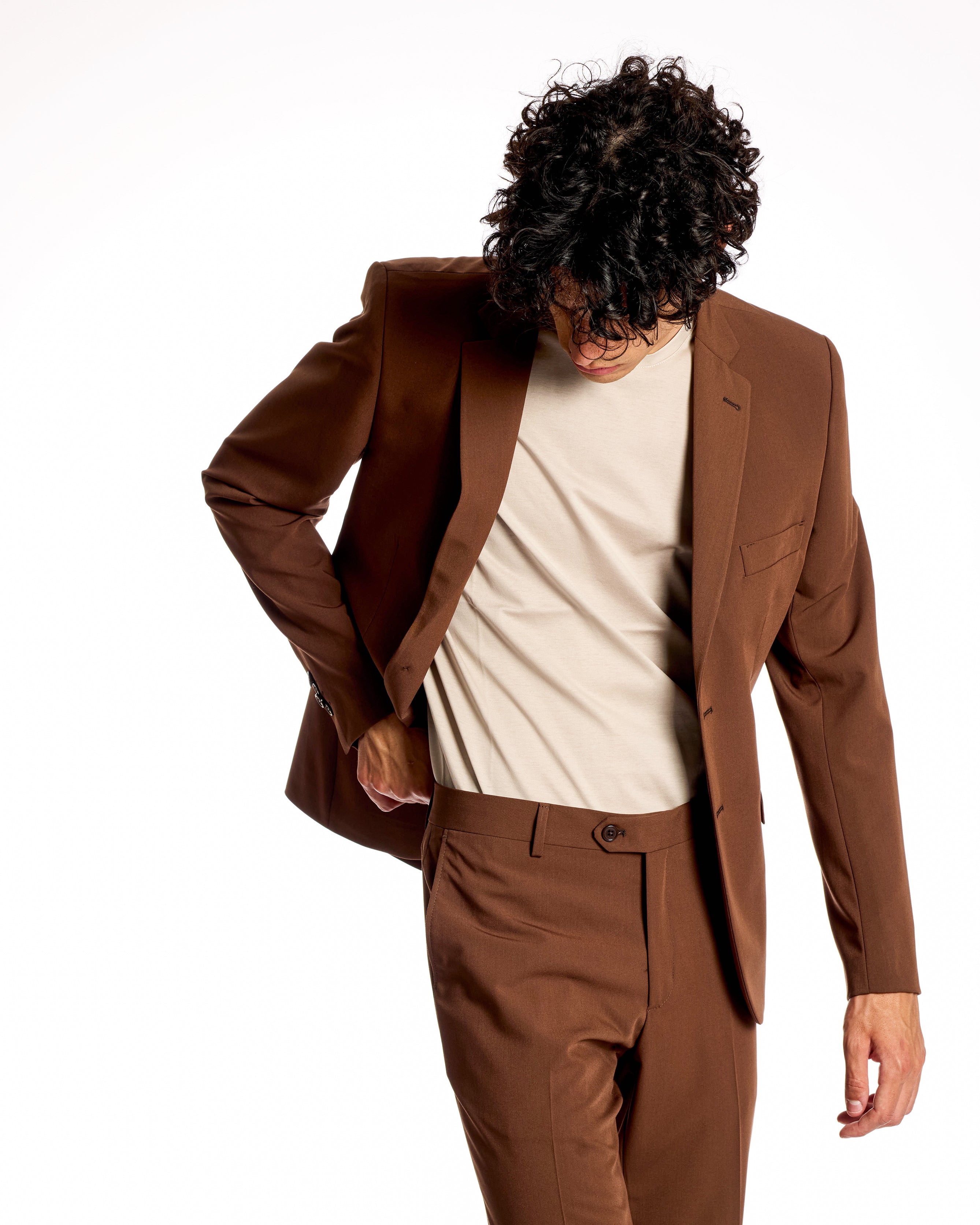 Abito slim fit cocoa - Best Seller