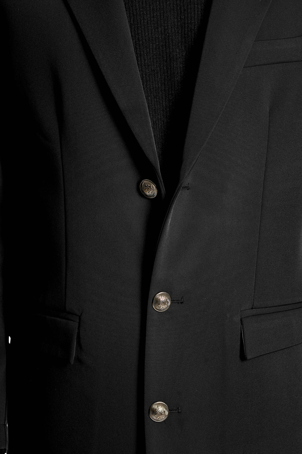 Cappotto Slim Regular in Tessuto Tecnico
