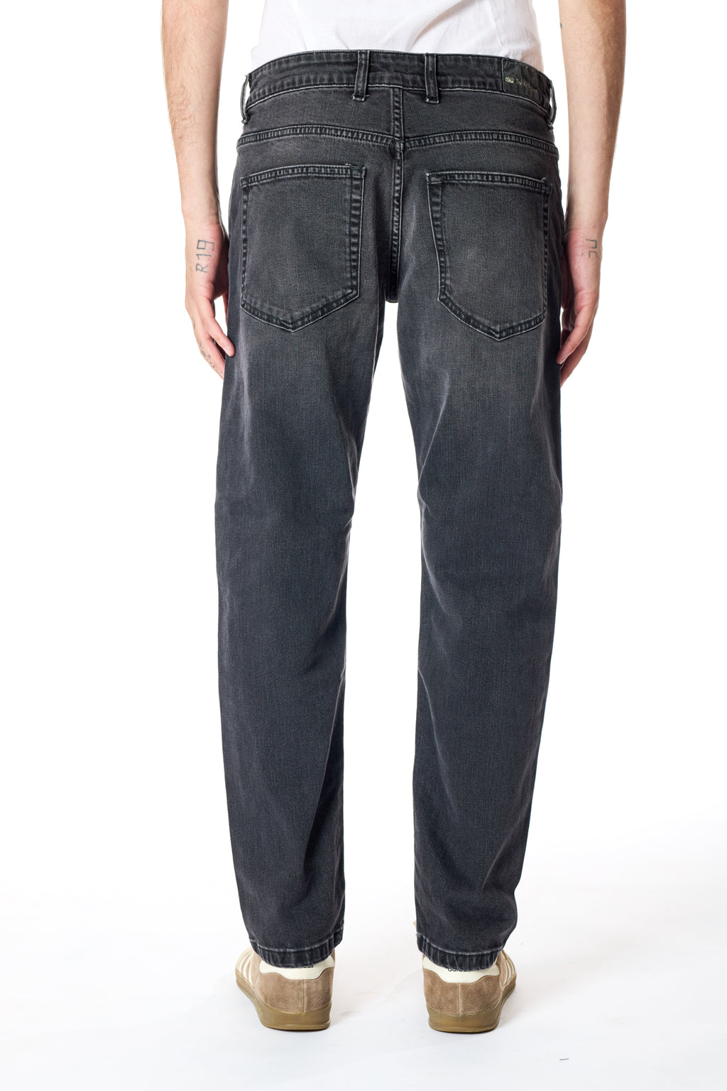 Jeans strong wash sabbiato
