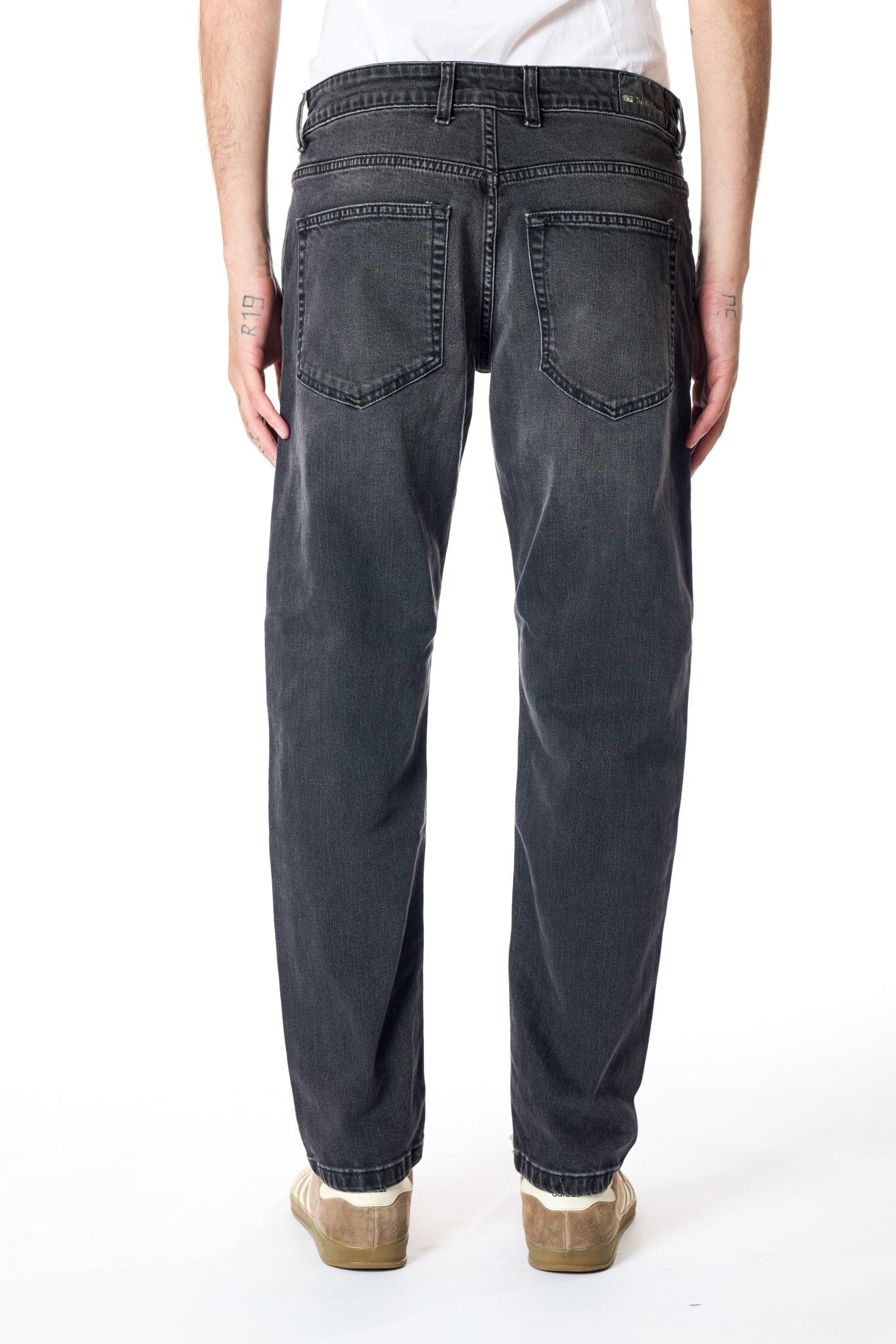 Jeans strong wash sabbiato