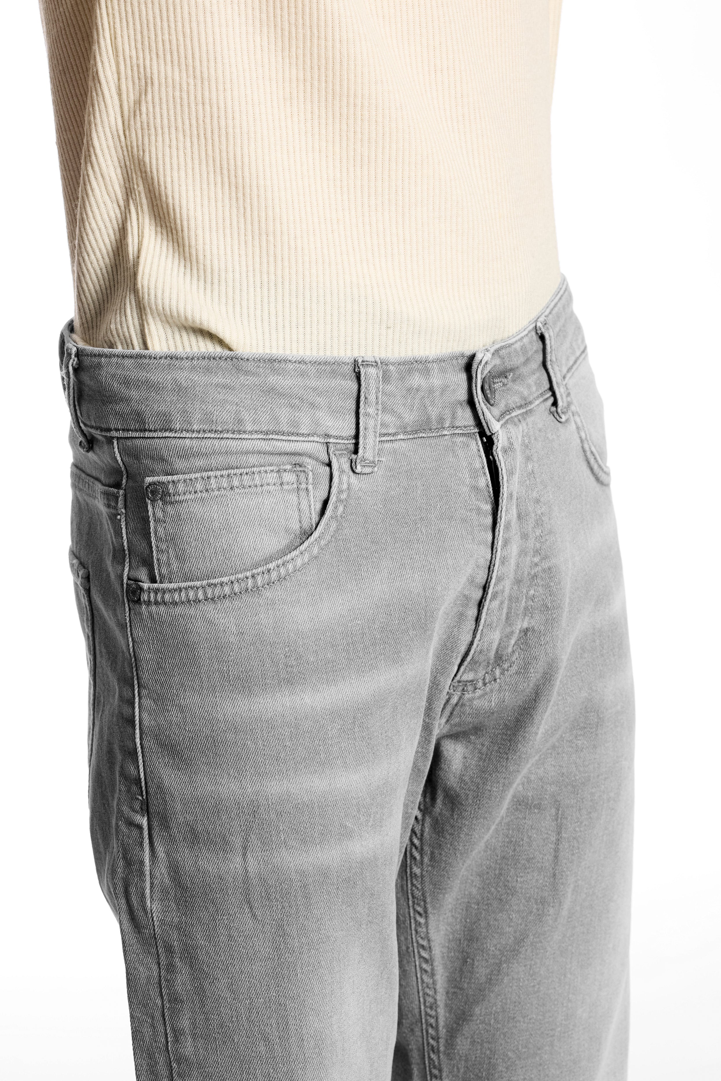Jeans grigio stretch