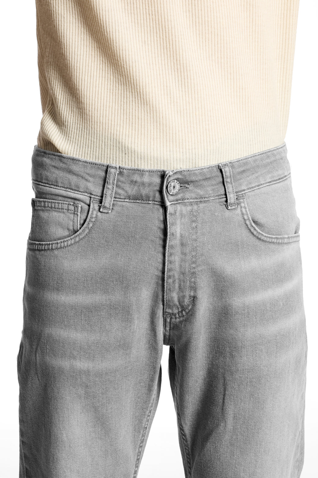 Jeans grigio stretch