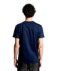 T-shirt 100% cotone mercerizzato blu
