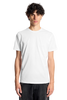 T-shirt 100% cotone mercerizzato bianco