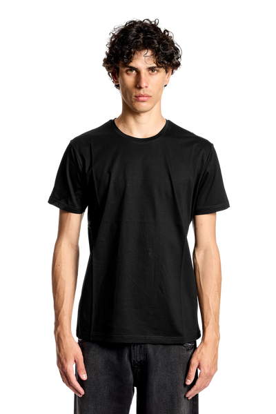 T-shirt 100% cotone mercerizzato nero