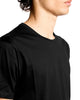 T-shirt 100% cotone mercerizzato nero
