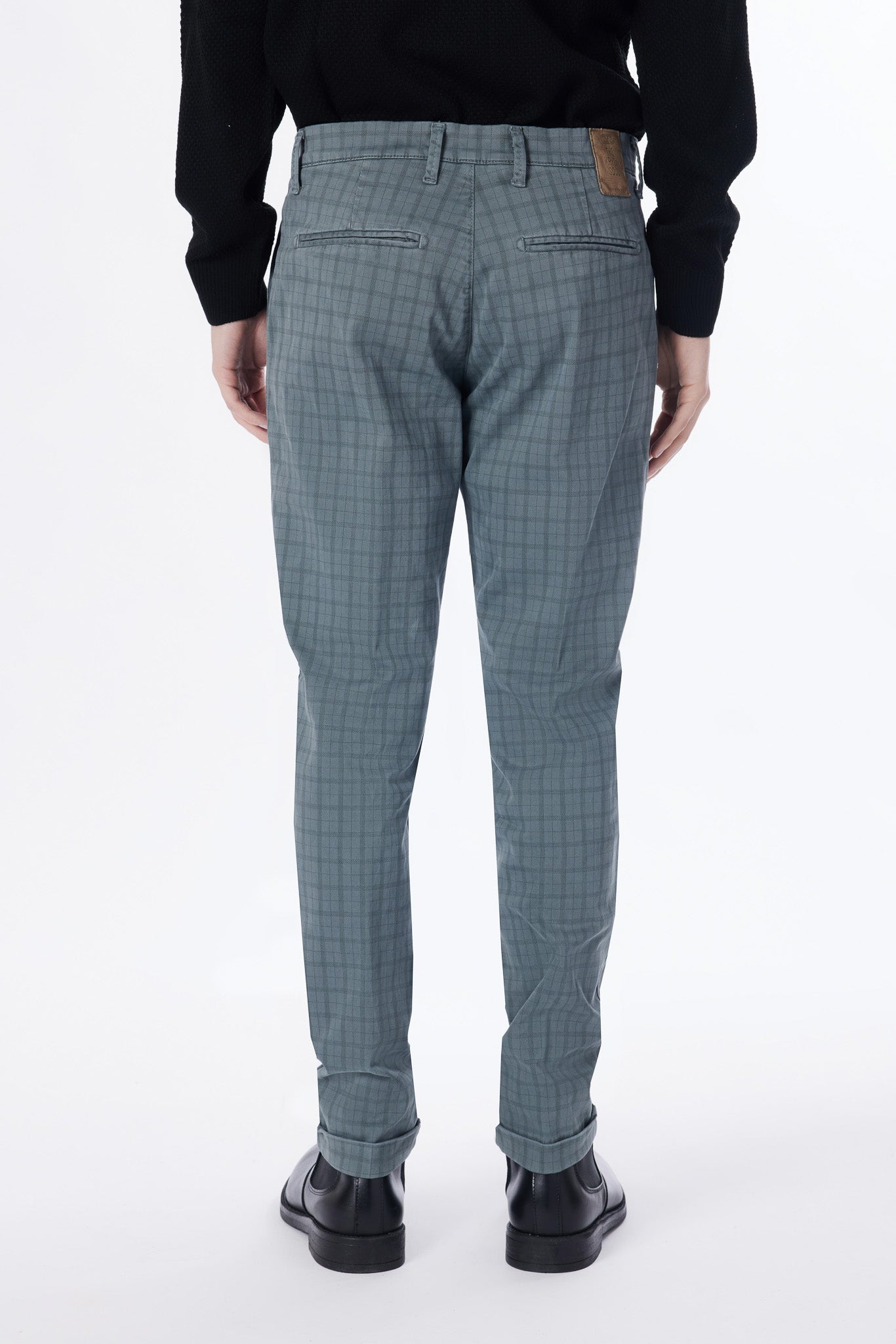 Pantalone in cotone stretch