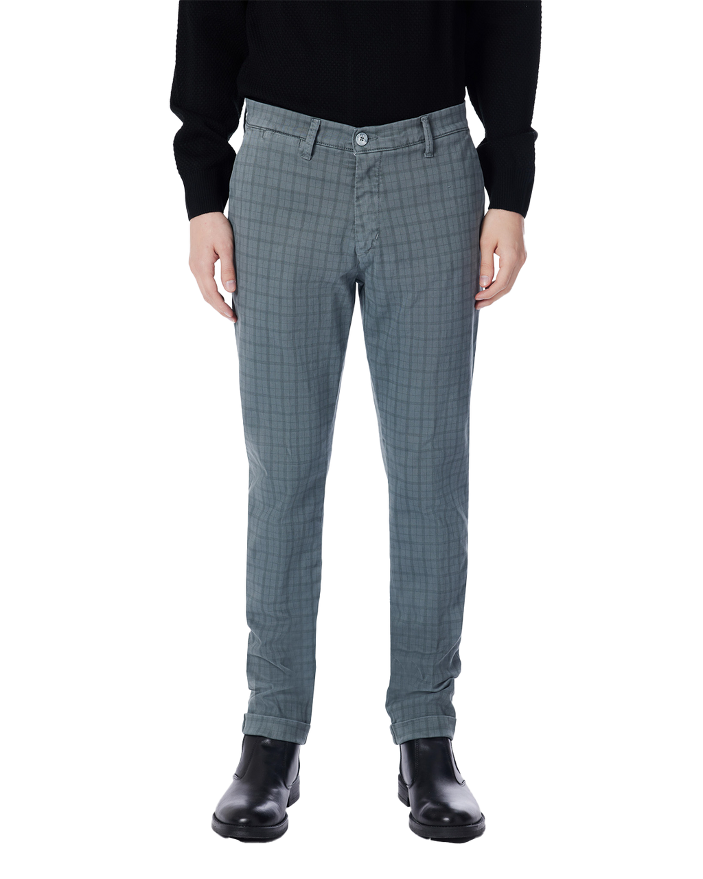 Pantalone in cotone stretch